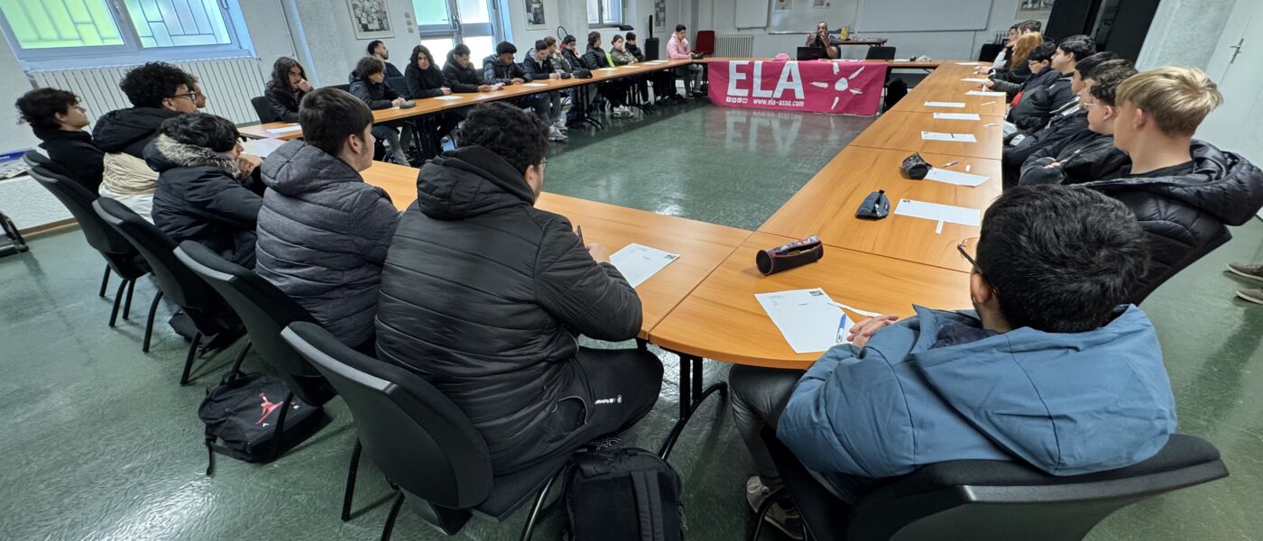 Le lycée Ernest Cuvelette engagé aux côtés d’ELA Le lycée Ernest Cuvelette engagé aux côtés d’ELA